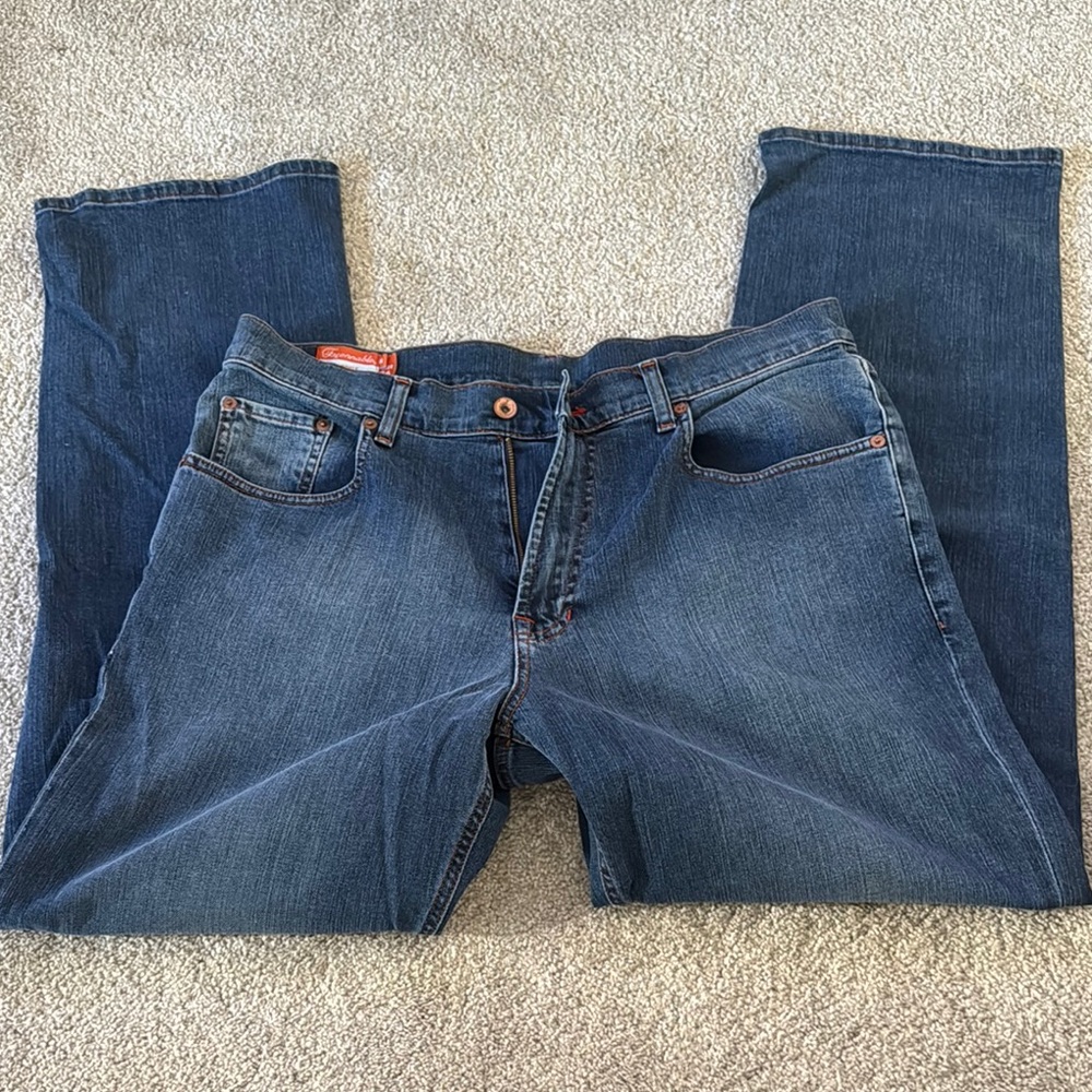 Faconnable Blue Relaxed Jeans with Classic Denim Style